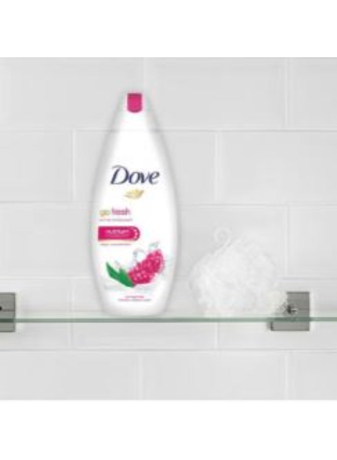 Dove Reviving Body Wash For Skin Moisturising Pomegranate And Hibiscus Tea 250.0ml - Image 5